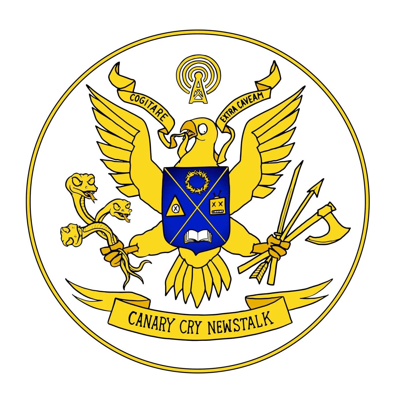 Canary Cry Network crest